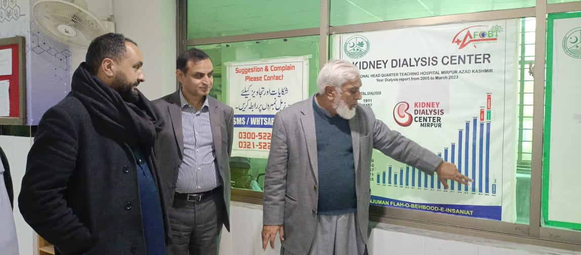 Field visit, Mirpur AJK